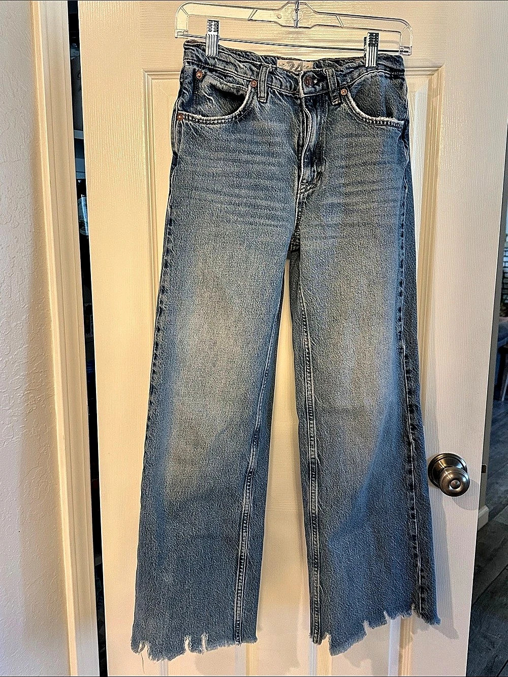 We The Free The Way Home Flare Jeans Blue Waist 24